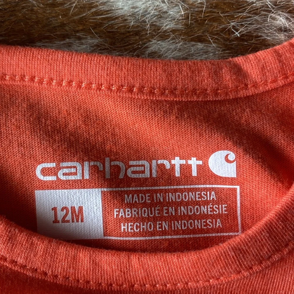 Carhartt toddler farm animals bodysuit - Picture 3 of 3